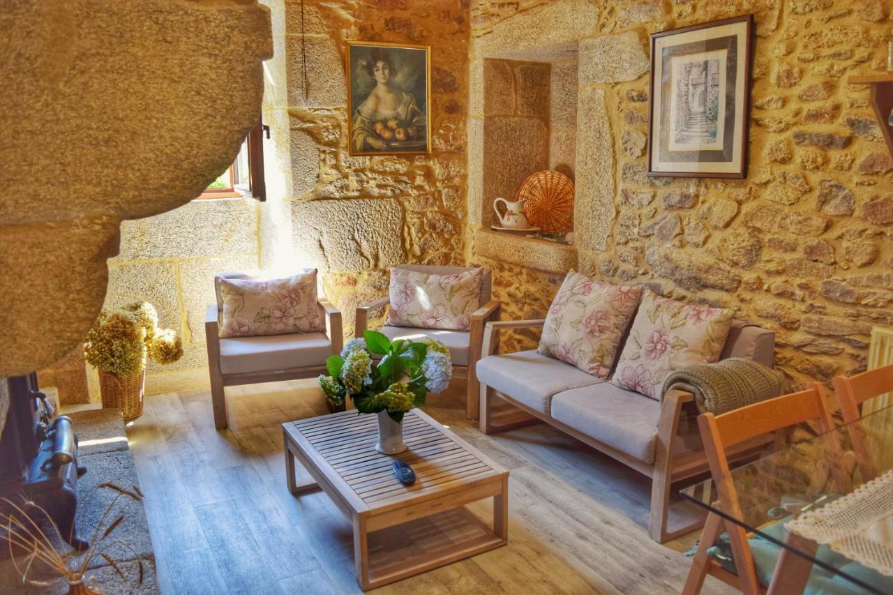 Casa Dos Amos En Costa Da Morte. A Coruna Ponteceso Bagian luar foto