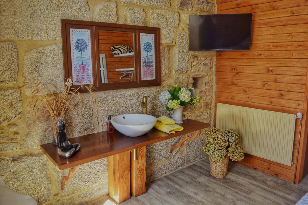 Casa Dos Amos En Costa Da Morte. A Coruna Ponteceso Bagian luar foto