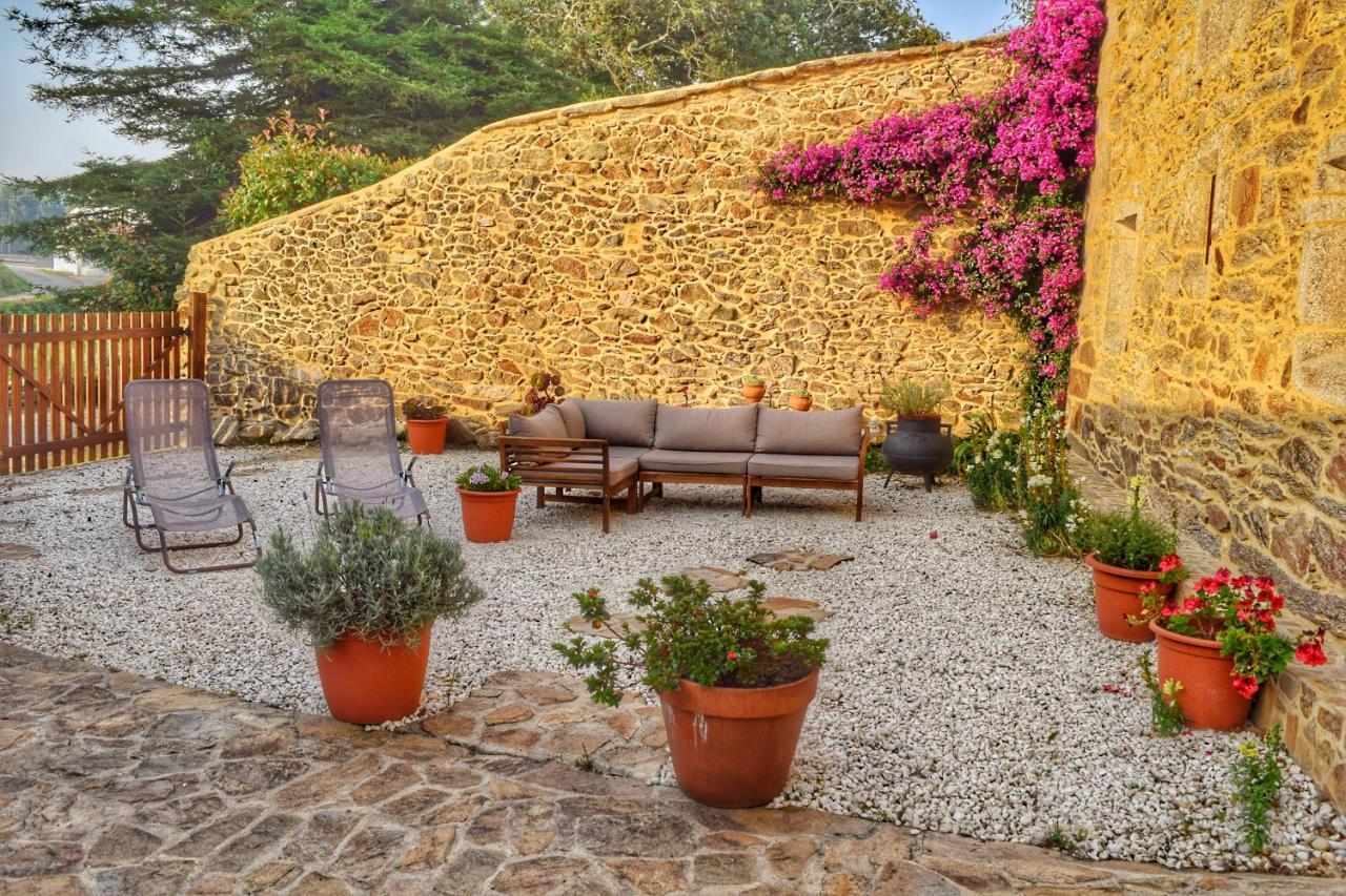 Casa Dos Amos En Costa Da Morte. A Coruna Ponteceso Bagian luar foto