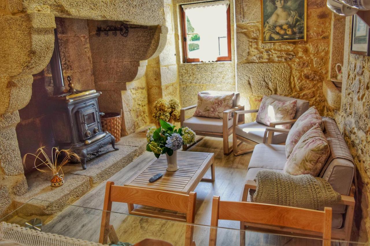 Casa Dos Amos En Costa Da Morte. A Coruna Ponteceso Bagian luar foto